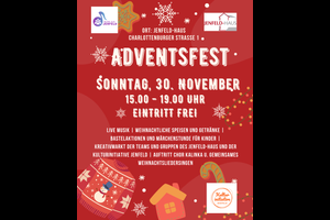 Sonntag , 30. November 2025 Adventsfest - Lasst uns froh und munter sein!
